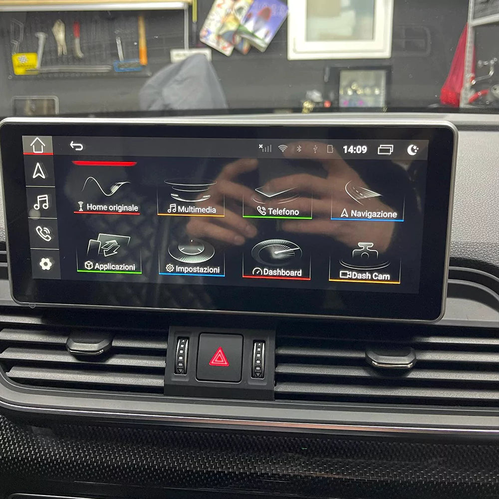 Android 13 Car Stereo GPS Navigation For Audi Q5 2018-2020 | 12.3" /10.23" Touch Screen Multimedia Player | Wireless Apple CarPlay