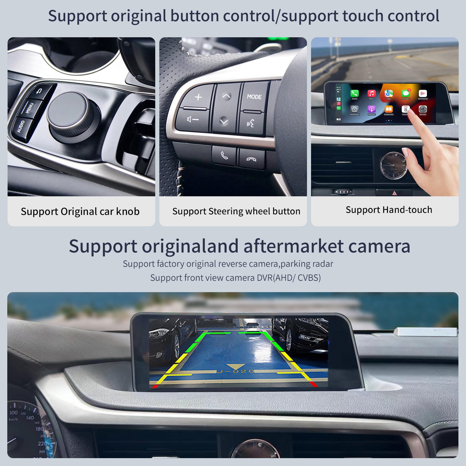 10.25" HD Touch Screen for Lexus RX 2016-2019 | Android 13 Multimedia Player with GPS Navigation