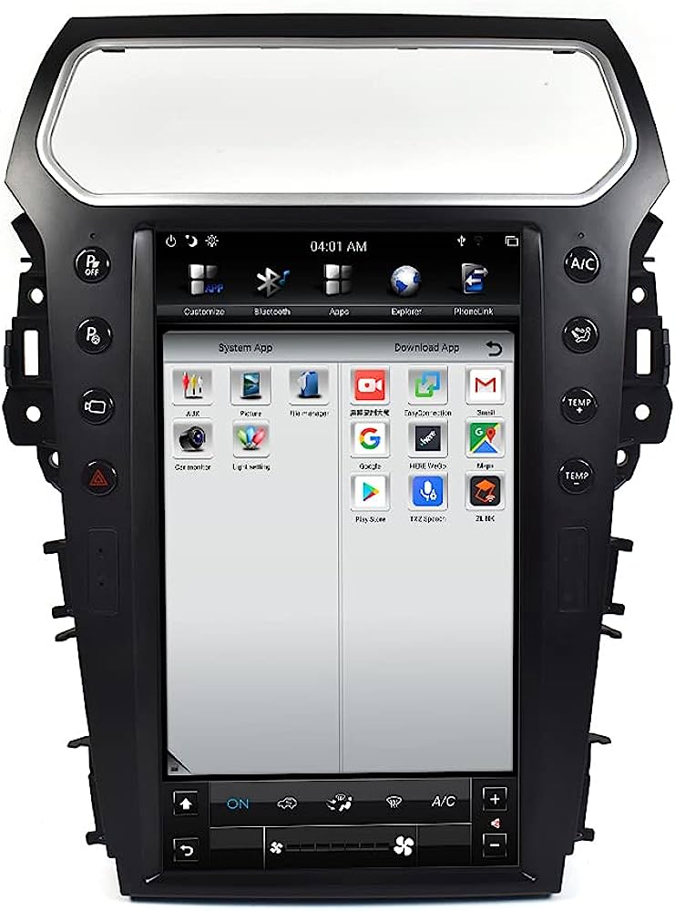 14.4" Android 13 Car Stereo for 2011-2019 Ford Explorer | Wireless CarPlay Android Auto | Tesla Style Head Unit