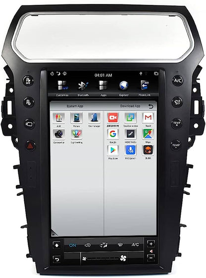 14.4" Android 13 Car Stereo for 2011-2019 Ford Explorer | Wireless CarPlay Android Auto | Tesla Style Head Unit