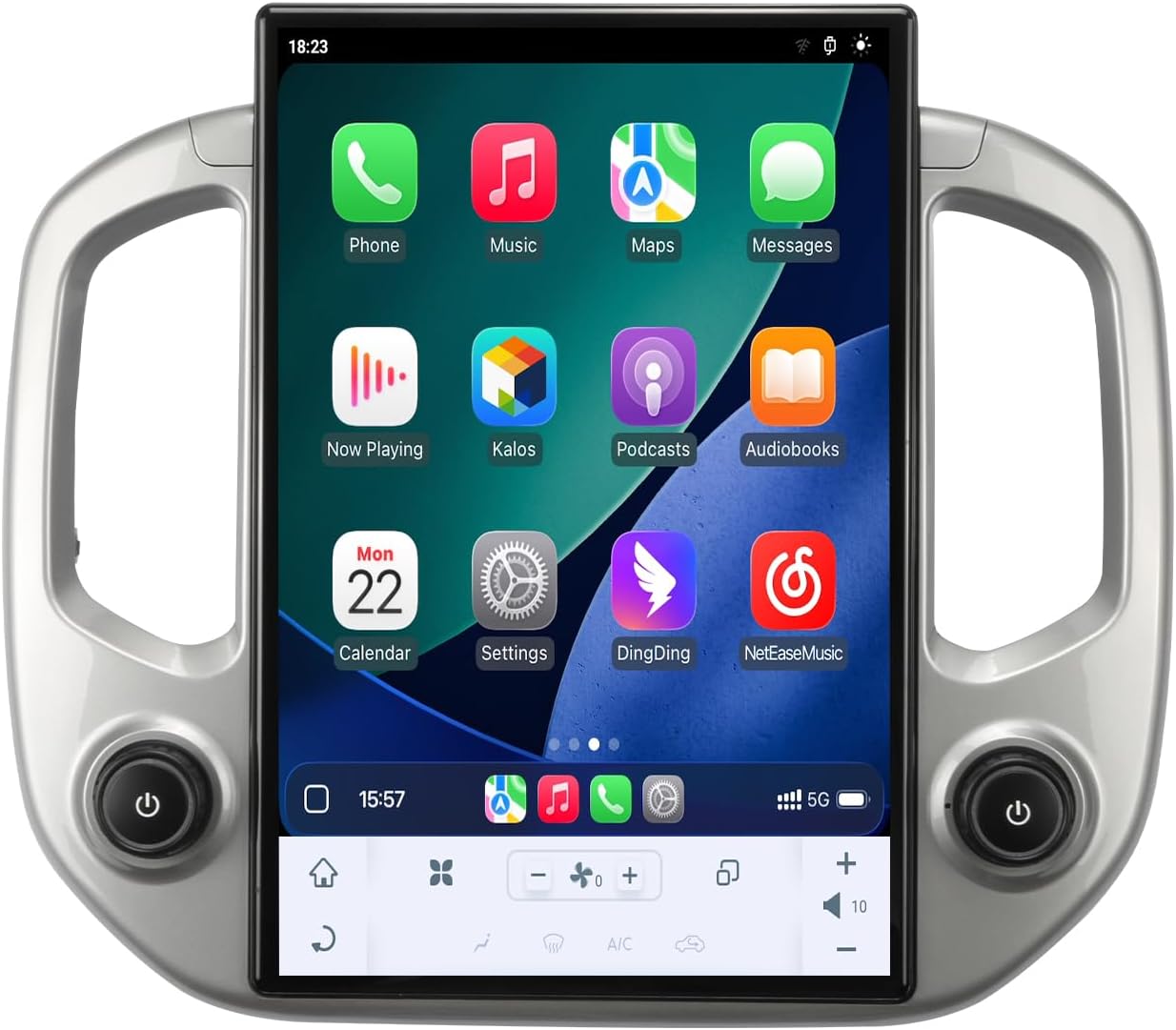 14.4" Android 13 Car Stereo for 2019-2023 Chevy Colorado GMC Canyon | Wireless CarPlay Android Auto | Plug &amp; Play Tesla Style Head Unit