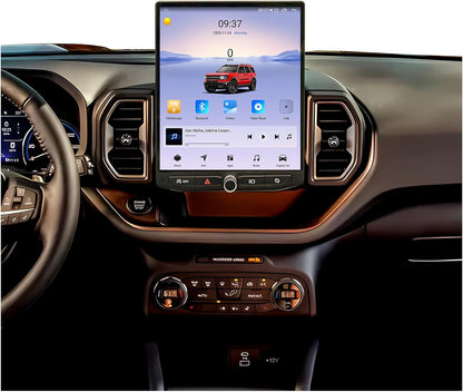 Carify Tesla Android 12″ Car Radio GPS Navigation For Ford Bronco Sport 2020-2025 Car Multimedia Stereo Player Car Video