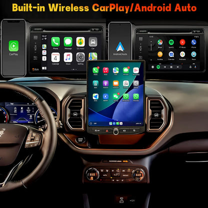 Carify Tesla Android 12″ Car Radio GPS Navigation For Ford Bronco Sport 2020-2025 Car Multimedia Stereo Player Car Video