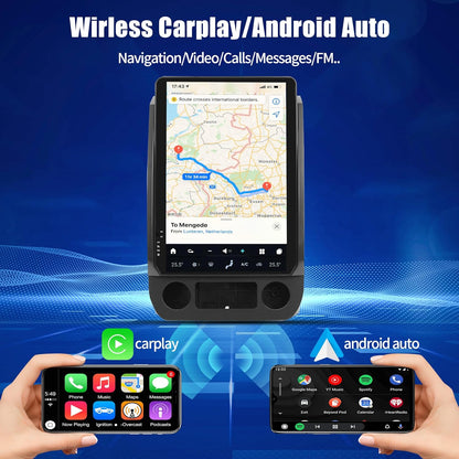 Carify Tesla Android 13 14.4″ Car Radio GPS Navigation For Ford F150 F250 Raptor 2015-2020