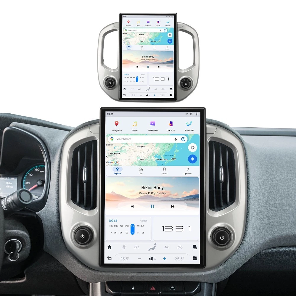 14.4" Android 13 Car Stereo for 2019-2023 Chevy Colorado GMC Canyon | Wireless CarPlay Android Auto | Plug &amp; Play Tesla Style Head Unit