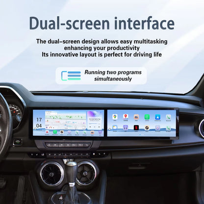 Android 12.3″ Car radio For Chevrolet Camaro 2016-2023 Dual Screen Digital instrument panel