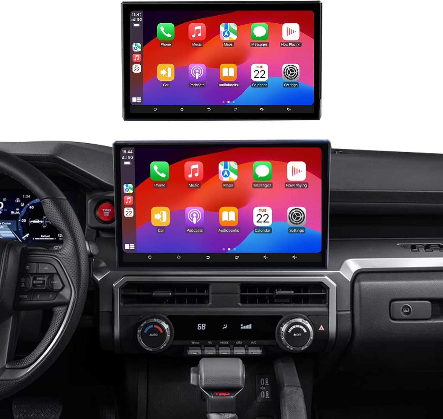 Toyota Tacoma 2024-2025 Tesla Style 14.6" Android 14 Car Stereo | Wireless Apple CarPlay &amp; Android Auto