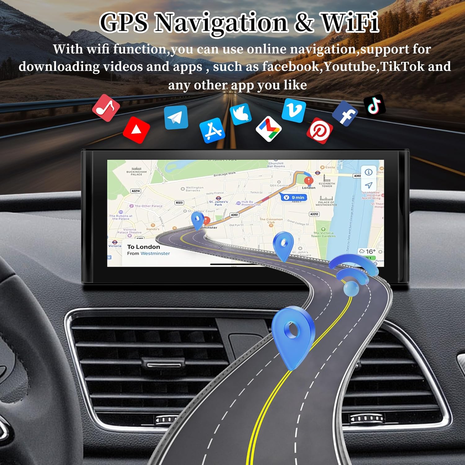 Carify Android 13 10.25"/12.3" Touch Screen for Audi Q3 SQ3 RSQ3 (2013–2018) | Wireless Apple CarPlay