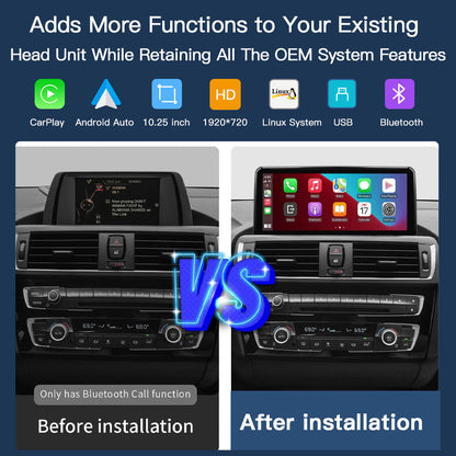 Android 13 12.3" Car Stereo For BMW 1 Series F20/F21 (2011-2016) | Wireless Apple CarPlay &amp; Android Auto | GPS Navigation