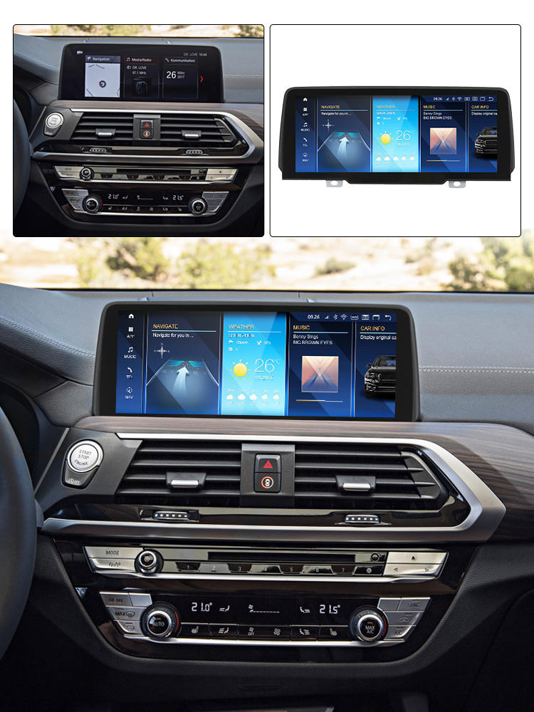 Carify Android 13 Car Stereo for BMW X3/X4 G01 G02 2018-2020 | 10.25" Wireless Apple CarPlay, GPS Navigation