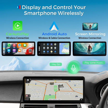 Carify BMW X5 E70/E71 Android Car Stereo | 10.25" &amp; 12.3" Wireless Apple CarPlay, Android Auto &amp; GPS Navigation