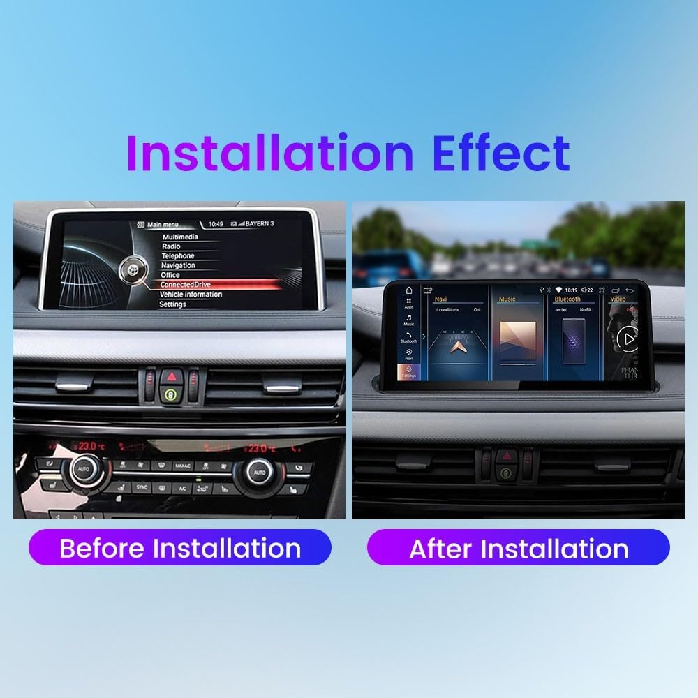 Carify BMW X5 F15 Android Car Stereo | 10.25" &amp; 12.3" Wireless Apple CarPlay, Android Auto &amp; GPS Navigation