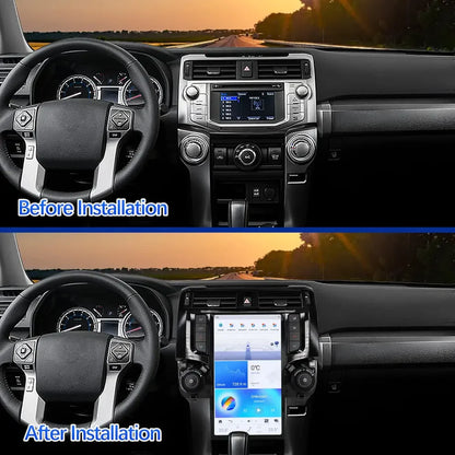 Android 13 Tesla Style Screen for Toyota 4Runner 2009-2023 | Wireless CarPlay GPS Navigation