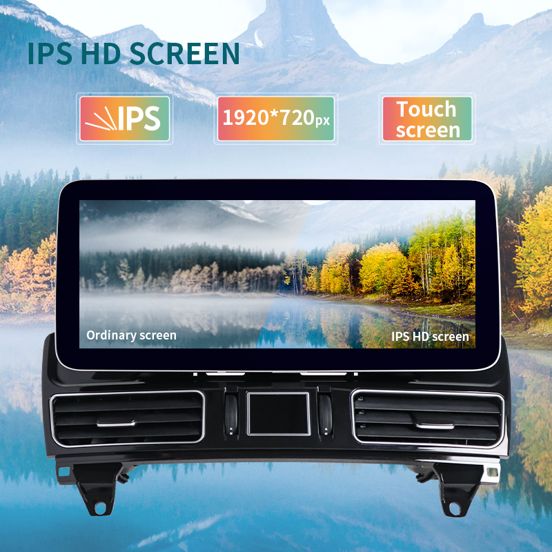 Carify Android 11 12.3" Touch Screen For Mercedes-Benz ML GL GLE GLS (2012–2019) | Wireless Apple CarPlay