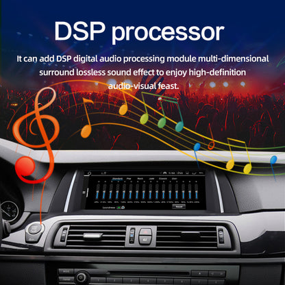 For BMW 5 Series F10 F11 F12 Android 13 Car Stereo 10.25"/12.3" GPS Navigation Wireless CarPlay Android Auto