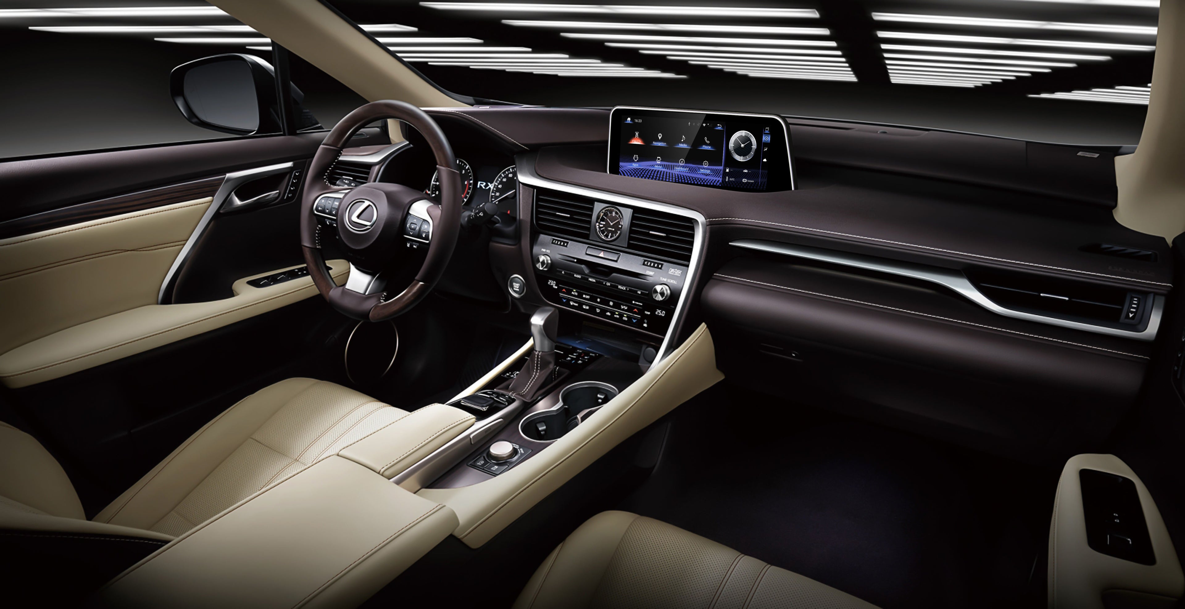For Lexus RX 2016-2019 12.3" Android 13 Car Stereo | Wireless Apple CarPlay &amp; Android Auto GPS Navigation