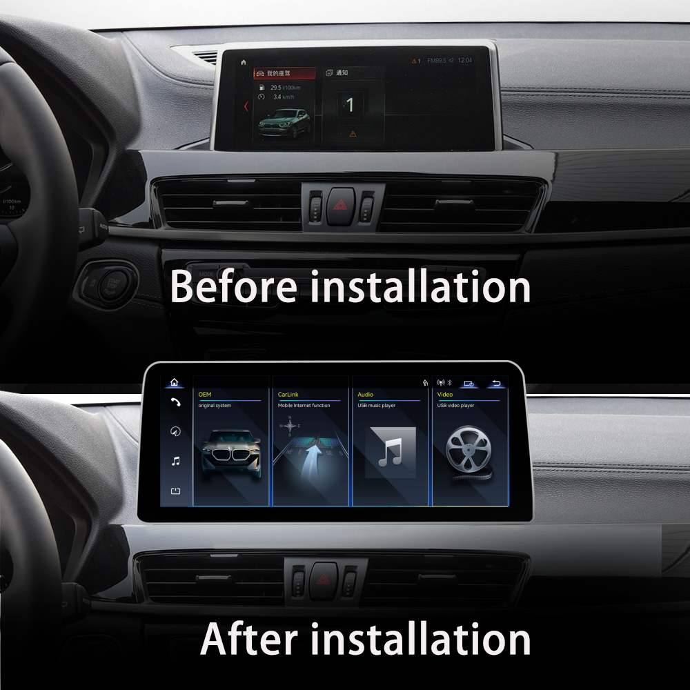 Carify Android 13 12.3" Car Radio For BMW X1 F48 | Wireless Apple CarPlay, Android Auto &amp; GPS Navigation