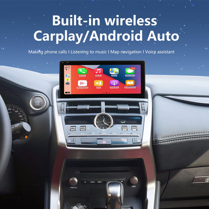 Carify Android 13 10.25" Car Radio GPS Navigation for Lexus NX NX200 2015-2021 | Wireless Apple CarPlay