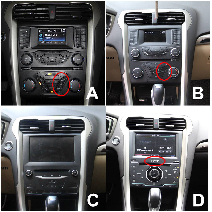 For Ford Mondeo Fusion MK5 2014-2020 13.6" Android Car Stereo | Wireless Apple CarPlay &amp; Android Auto