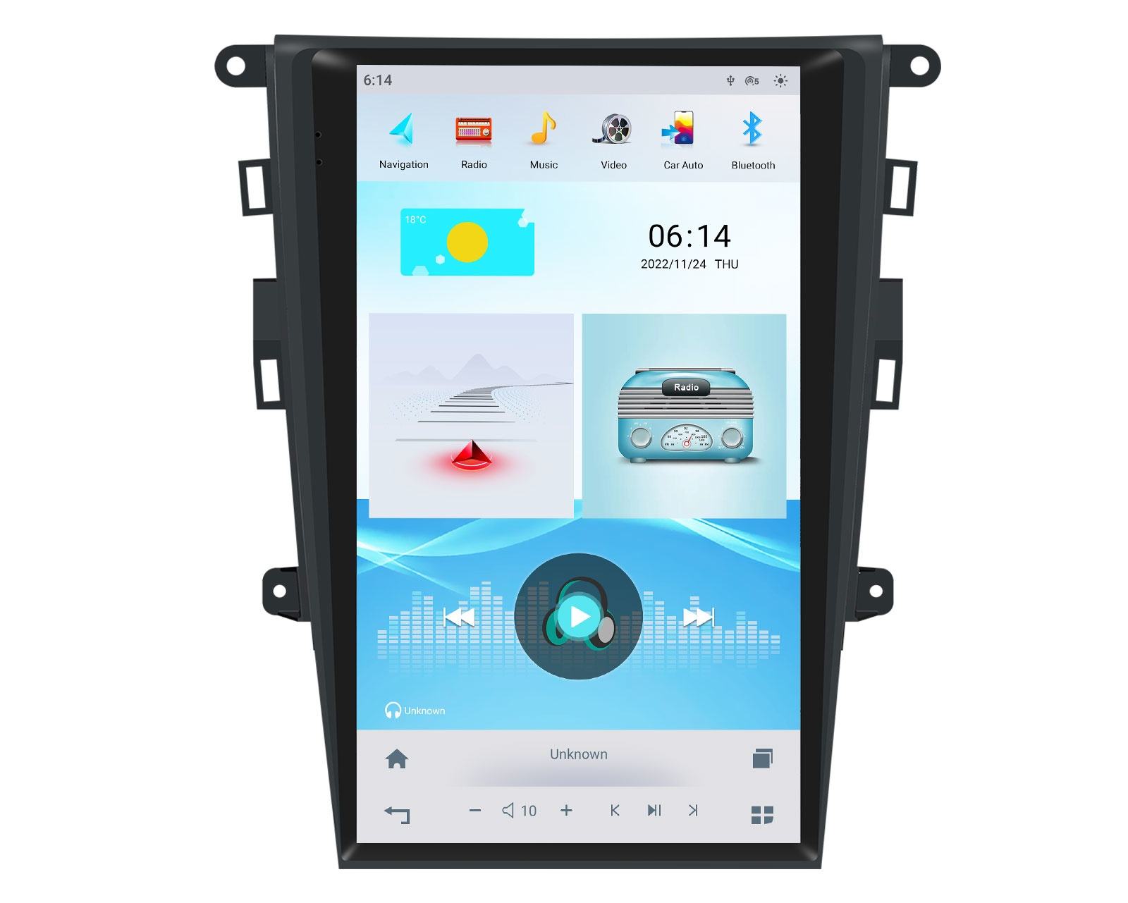 For Ford Mondeo Fusion MK5 2014-2020 13.6" Android Car Stereo | Wireless Apple CarPlay &amp; Android Auto