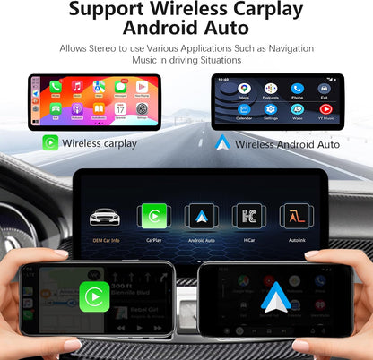 Android 12.3" Touch Screen For Mercedes-Benz CLS W218 C218 (2012–2014) | Wireless Apple CarPlay