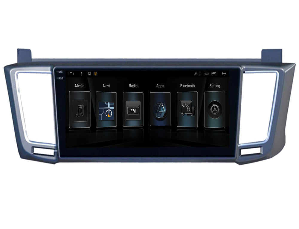 10.25" Touch Screen Car Stereo For Toyota RAV4 2013-2018 | Android Auto GPS Navigation