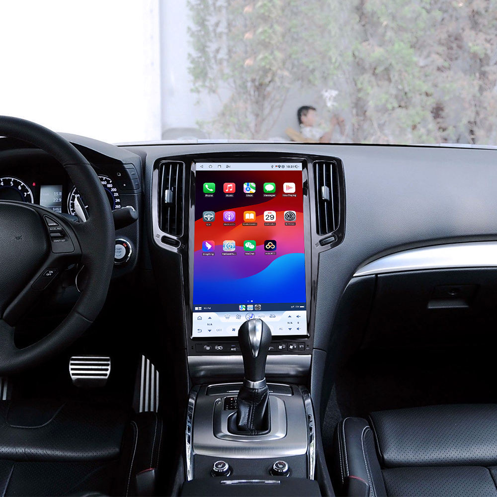 Carify 14.4" Tesla Style Touch Screen For Infiniti FX35 FX37 FX50 QX70 (2009–2016) | Android GPS Navigation