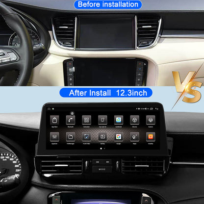 Carify 12.3" Touch Screen For Infiniti QX50 2018–2026 | Android Car Stereo Wireless CarPlay