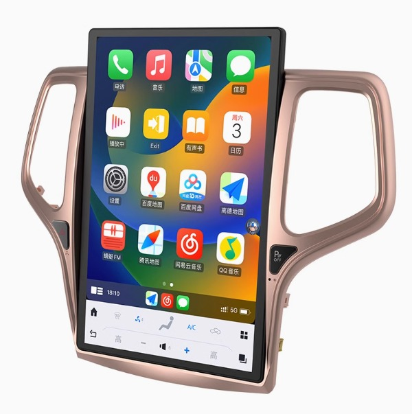 Carify 14.5" Tesla Style Android Screen for Jeep Grand Cherokee 2014-2020 | Wireless Apple CarPlay &amp; Android Auto