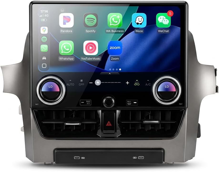 Carify Android 12.5" Tesla Style Touch Screen for Lexus GX400 GX460 2010–2022 | Car Radio GPS Navigation