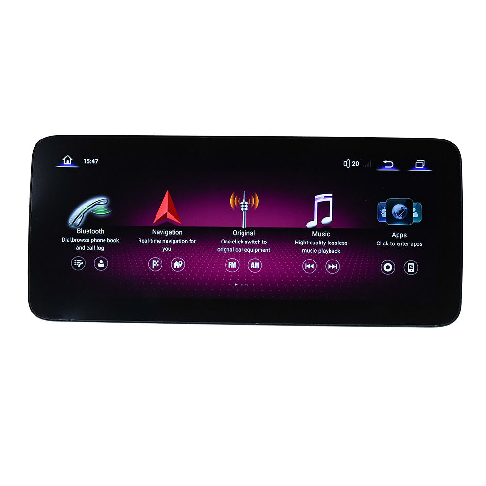 Carify Android 13 10.25"/12.3" Car Stereo for Mercedes-Benz C-Class W205 &amp; GLC-Class X253 (2015-2018) | Wireless Apple CarPlay