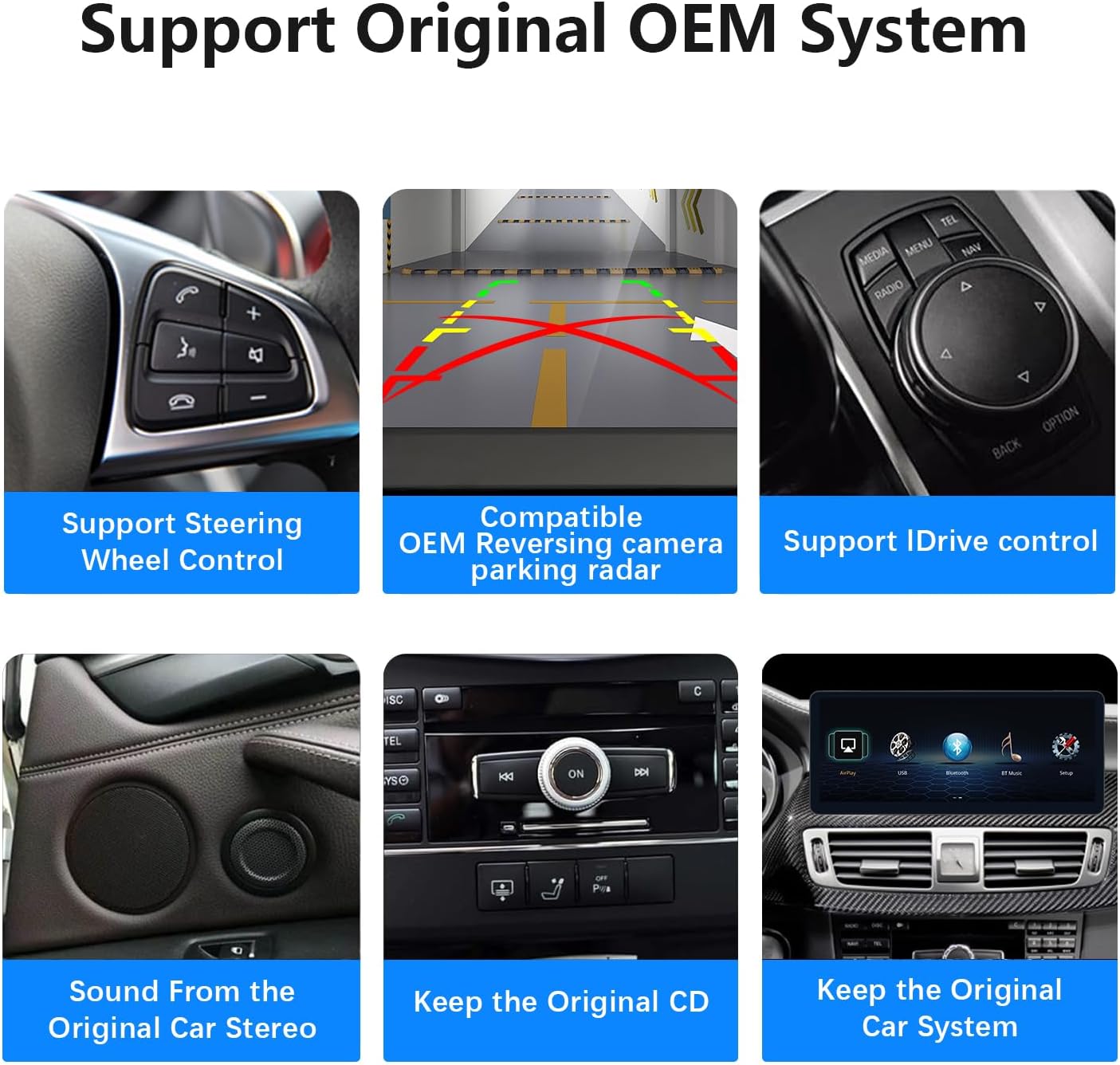 Android 12.3" Touch Screen For Mercedes-Benz CLS W218 C218 (2012–2014) | Wireless Apple CarPlay