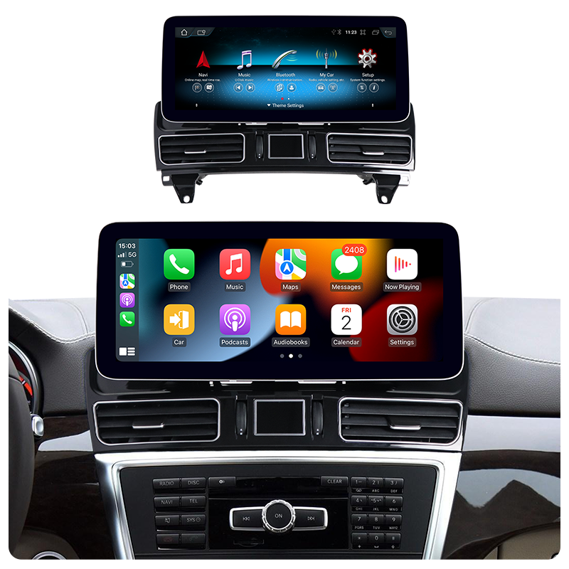 Carify Android 11 12.3" Touch Screen For Mercedes-Benz ML GL GLE GLS (2012–2019) | Wireless Apple CarPlay