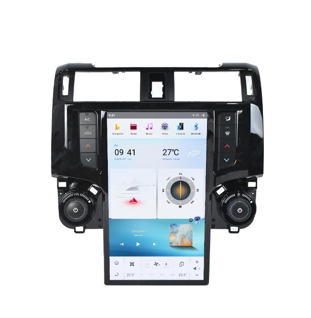 Android 13 Tesla Style Screen for Toyota 4Runner 2009-2023 | Wireless CarPlay GPS Navigation