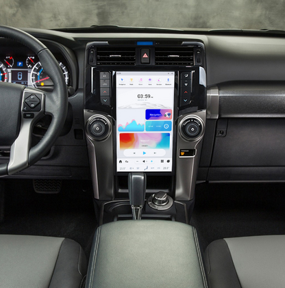 Android 13 Tesla Style Screen for Toyota 4Runner 2009-2023 | Wireless CarPlay GPS Navigation