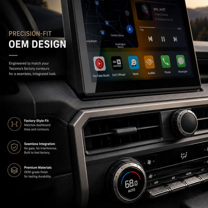 Toyota Tacoma 2024-2025 Tesla Style 14.6" Android 14 Car Stereo | Wireless Apple CarPlay &amp; Android Auto