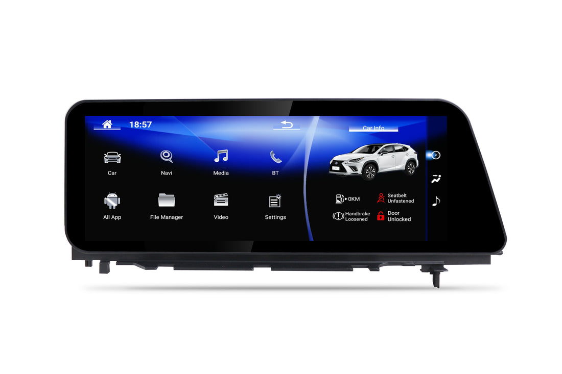 For Lexus RX 2016-2019 12.3" Android 13 Car Stereo | Wireless Apple CarPlay &amp; Android Auto GPS Navigation