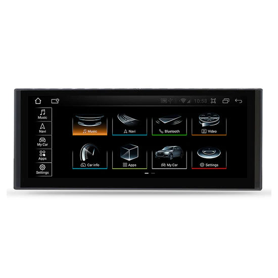 12.3" Android 13 Touch Screen for Audi Q7 2016-2019 | Wireless CarPlay Android Auto GPS Navigation Multimedia Player