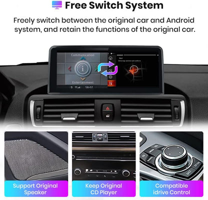 12.3" Android Auto For BMW 3 Series F30/F31/F34/F35 4 Series F32/F33/F36 2013-2017 Touch Screen Car Stereo Multimedia Player