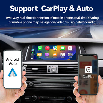 For BMW 5 Series F10 F11 F12 Android 13 Car Stereo 10.25"/12.3" GPS Navigation Wireless CarPlay Android Auto